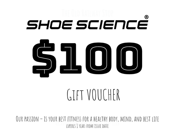 Shoe Science $100 Gift Voucher