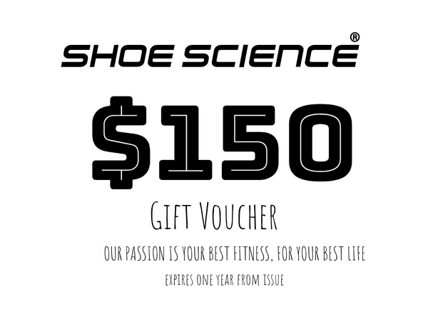 Shoe Science $150 Gift Voucher